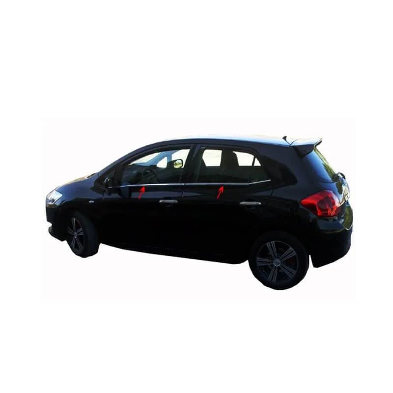 

Car window trim Chrome car window trim Chrome car trim for Toyota Auris I HB 4 Pcs S.Steel 2007-2012