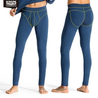 52025 men thermal leggings sporty push up thermal underwear cotton modal tights breathable sport leggins women leggings bottoms