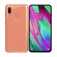 Samsung Galaxy A40 A405F Factory Unlocked Cell Phone 5.9 Inches 4GB RAM 64GB ROM Dual SIM Mobile phone 16 MP Android Smartphone