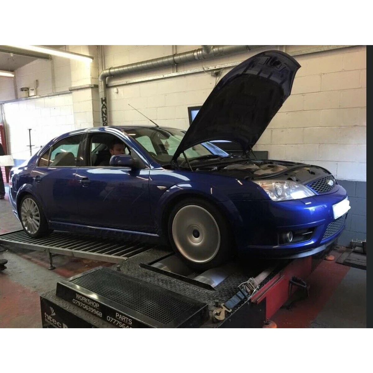 Передний спойлер для Ford Mondeo MK3 CUPRA R бампер губа Европейский универсальный