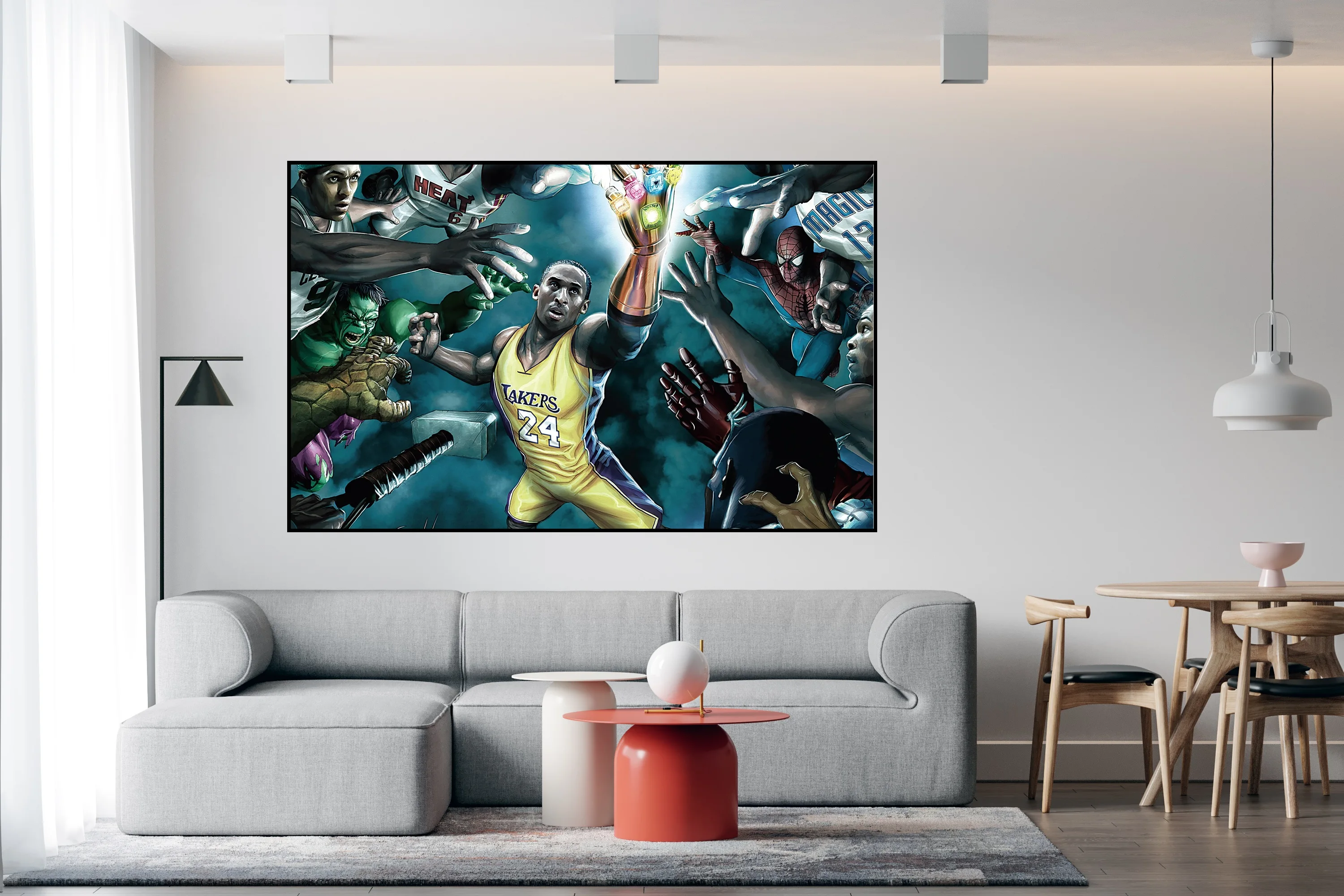 Наклейка на стену Nba баскетбольная легенда Коби Брайант Леброн Джеймс карри