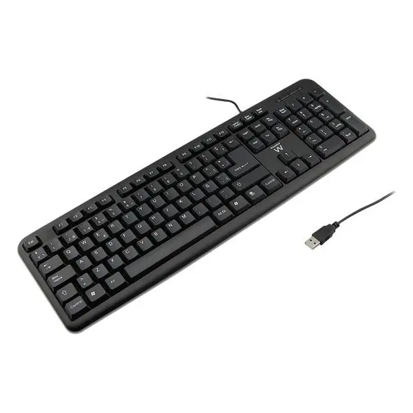 Клавиатура EW3109 PS/2 USB Black| |