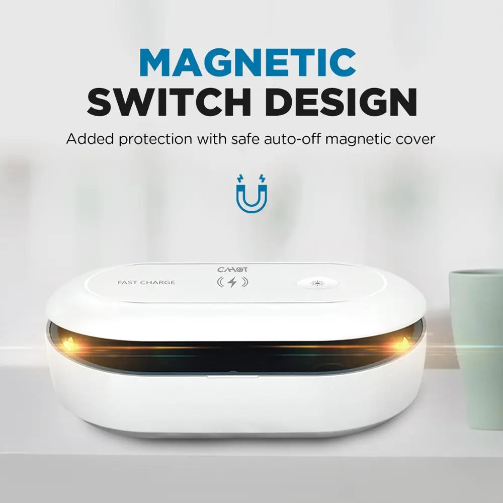 CAHOT портативный УФ Дезинфицирующий светильник стерилизатор коробка для