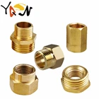 Переходник BSP, латунный штуцер для труб с шестигранным хвостовиком, 1 шт., 18 дюйма, 14 дюйма, 38 дюйма, 12 дюйма, 34 дюйма, 1 дюйм