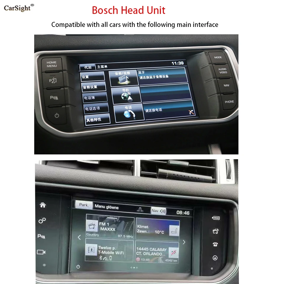 Wireless CarPlay Adapter Plug and Play for Land Rover Jaguar With Bosch Head Unit images - 6
