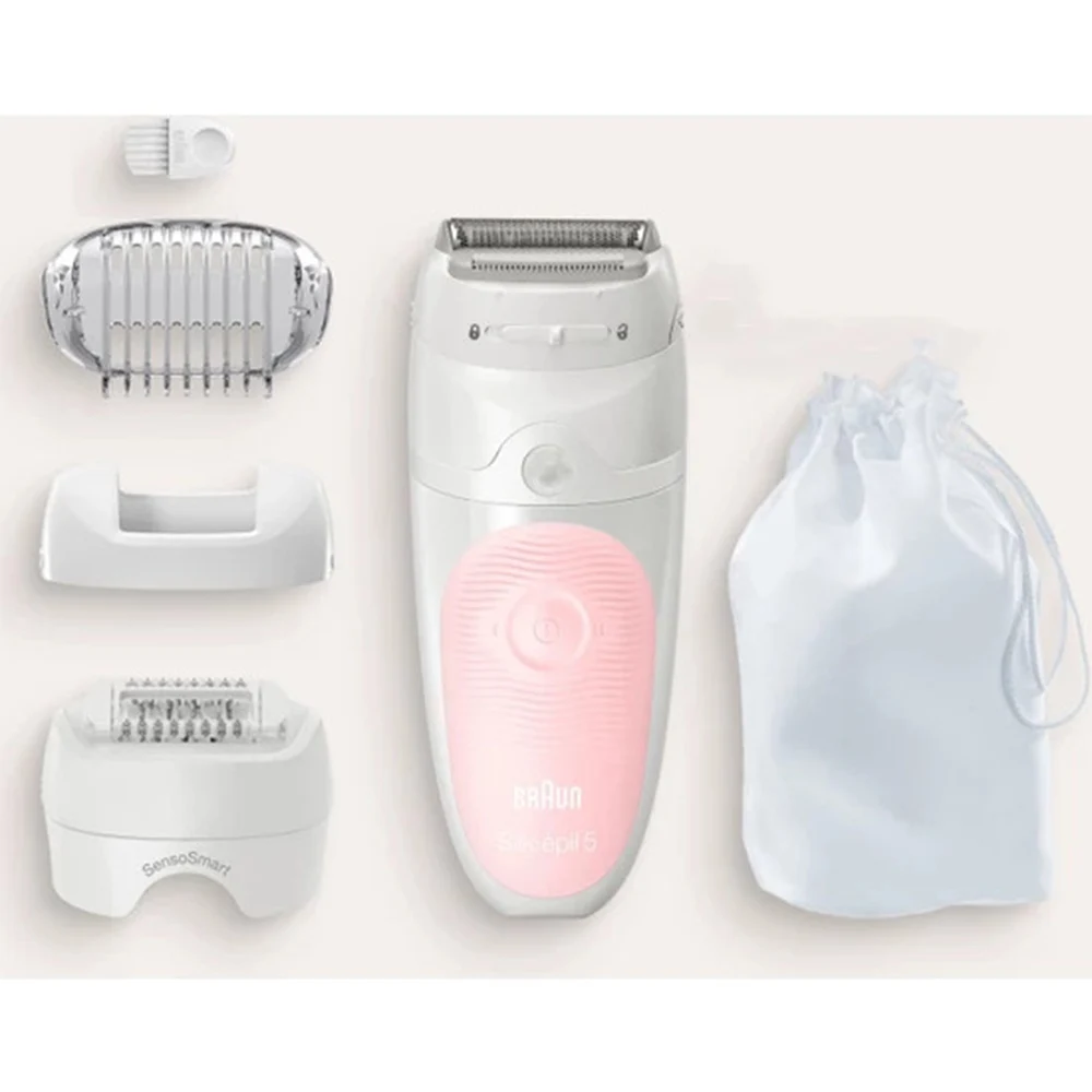 Беспроводной Эпилятор 3-в-1 от Braun Silk-epil 5 5620 SensoSmart для влажной и сухой удлинения с