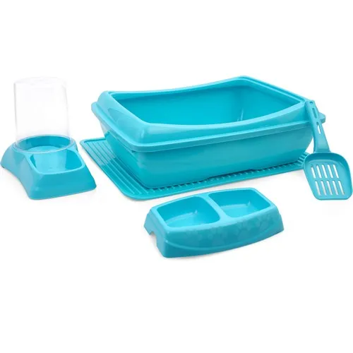 Пусковой набор мило Кэт бирюзовый|Лотки и товары для туалета| |