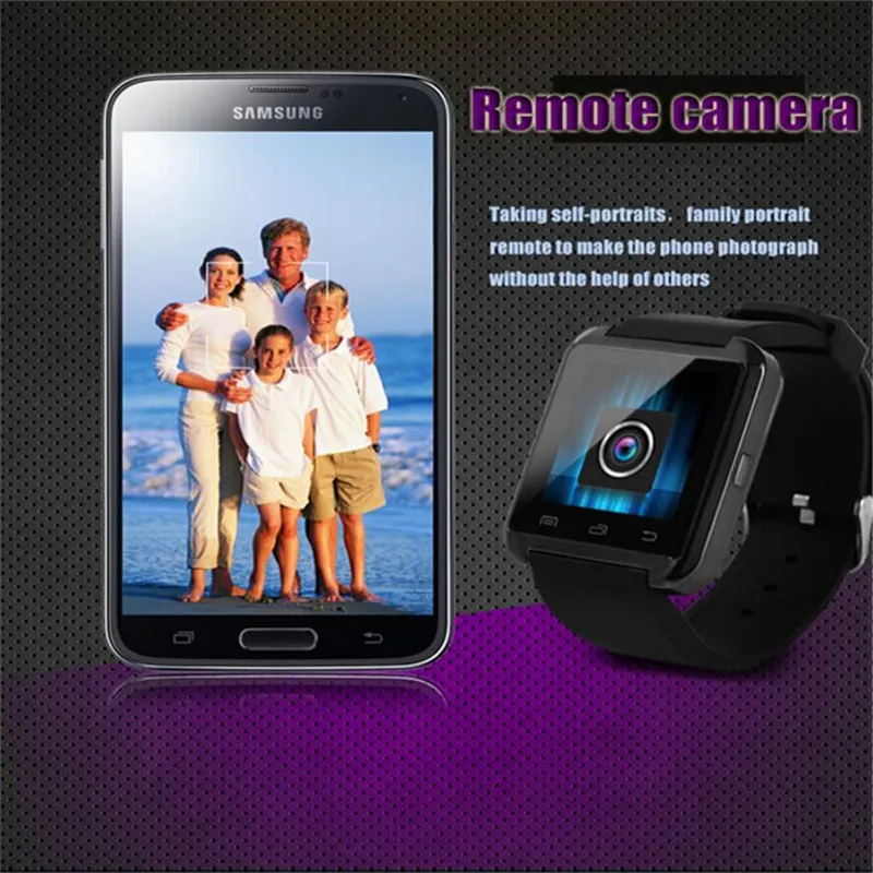 Новые умные часы Bluetooth спортивные U8 для IPhone IOS Android носимое устройство