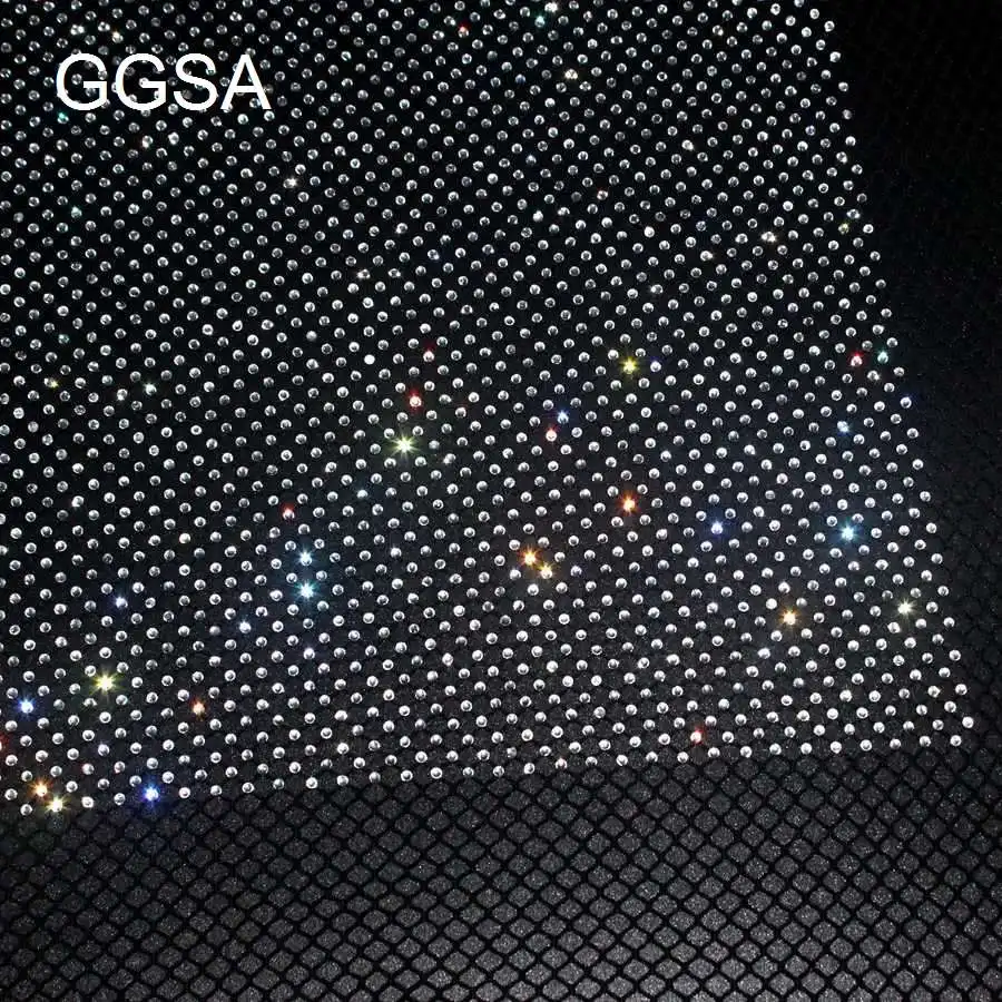 SS6 10 12 16 блестящие стразы сетчатая отделка сделай сам головные уборы обувь сумки