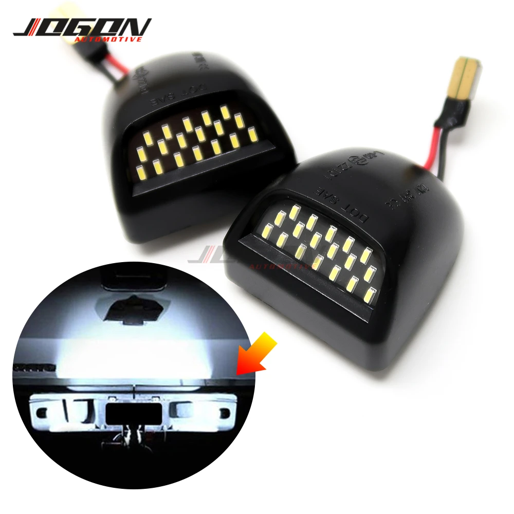 

Car White LED Trunk Number License Plate Light Lamp Bulb For Chevrolet Silverado Avalanche Tahoe For GMC Sierra Yukon Escalade