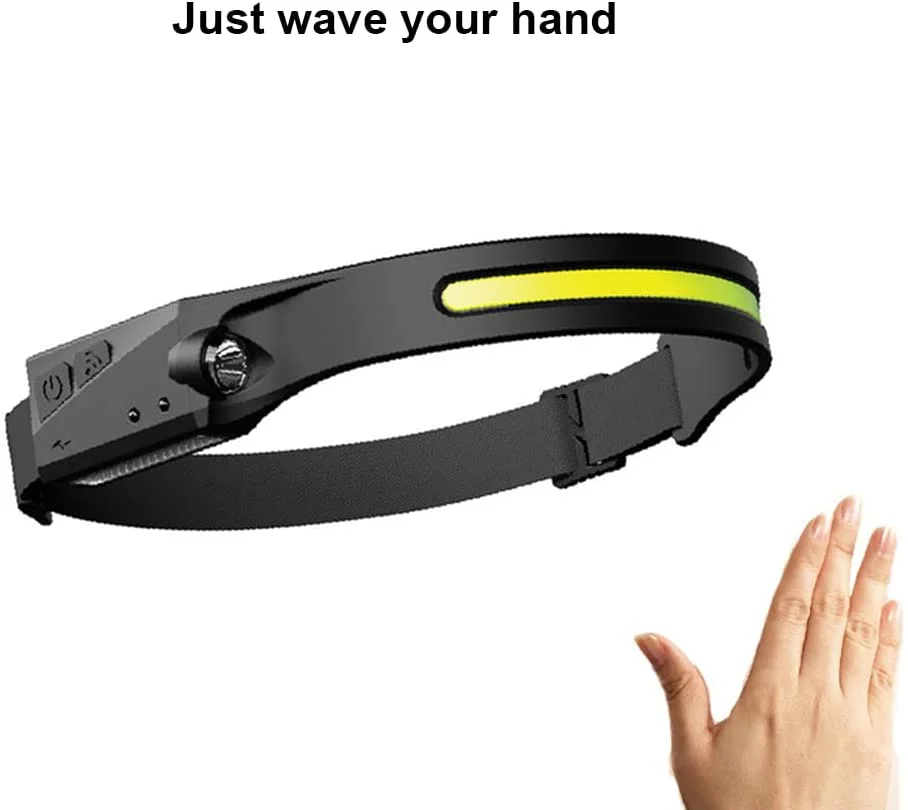 

Smart Motion Sensor Headlights - Outdoor Silicone LED Smart Sensor Light Portable Rechargeable Strong Light Long Shot Headlight
