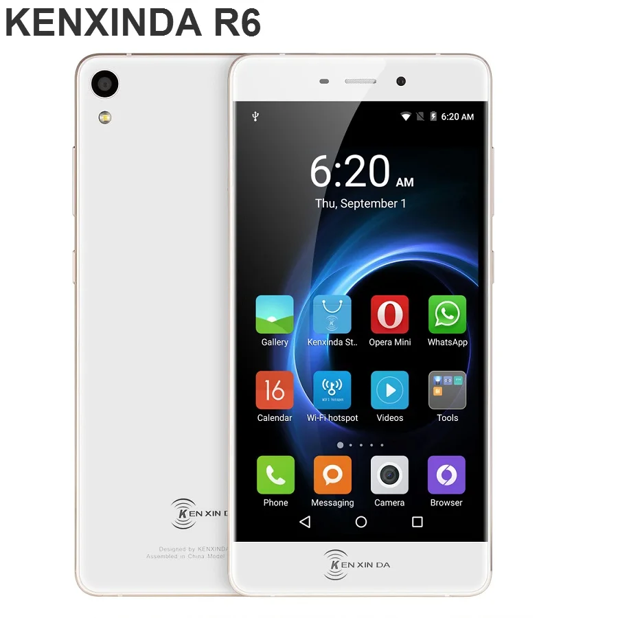 Origianl kenxinda R6 5.2 дюймов Android 5.1 4 г смартфон MTK6753 Octa Core 1.3 ГГц 2 ГБ Оперативная память 16