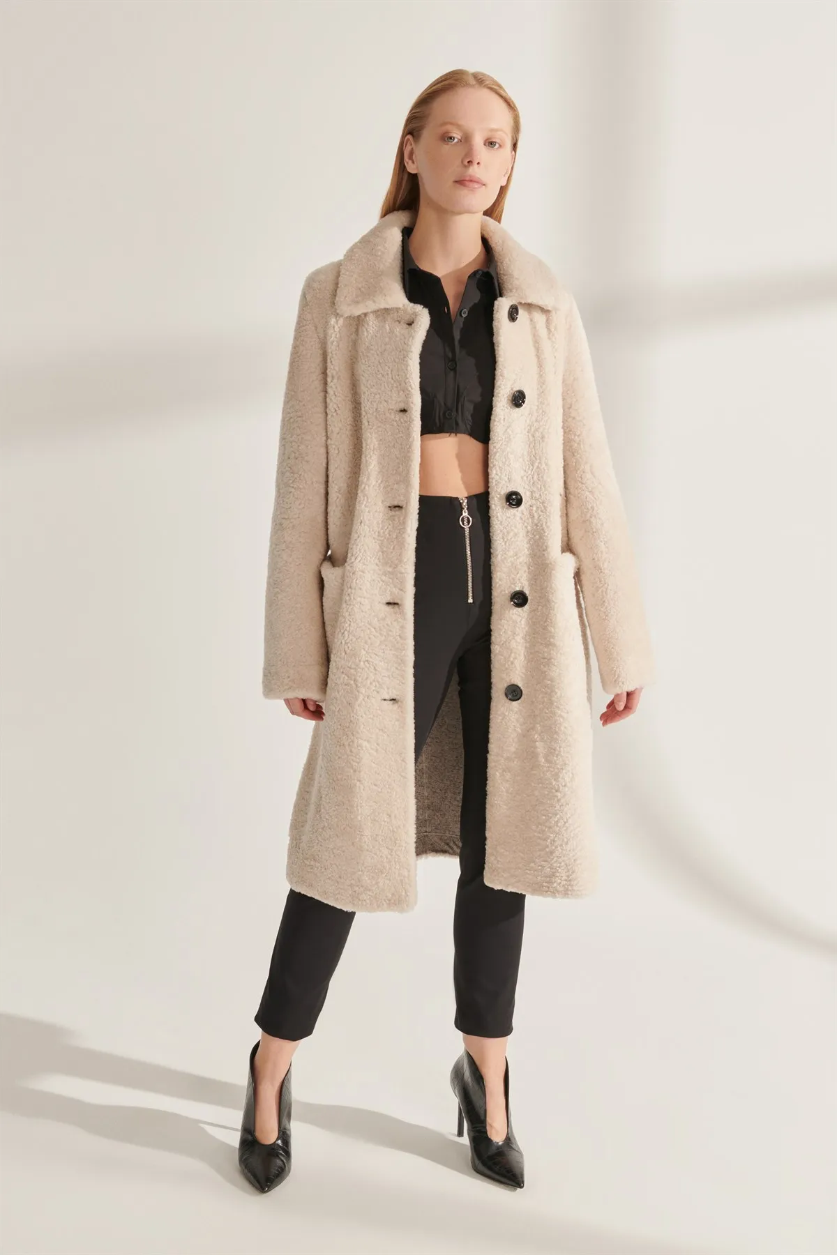 Genuine Fur Jackets Gray Genuine Leather Oversized Coats Women Winter Warm Waterproof Sheepskin Parkas Design New Street Fashion