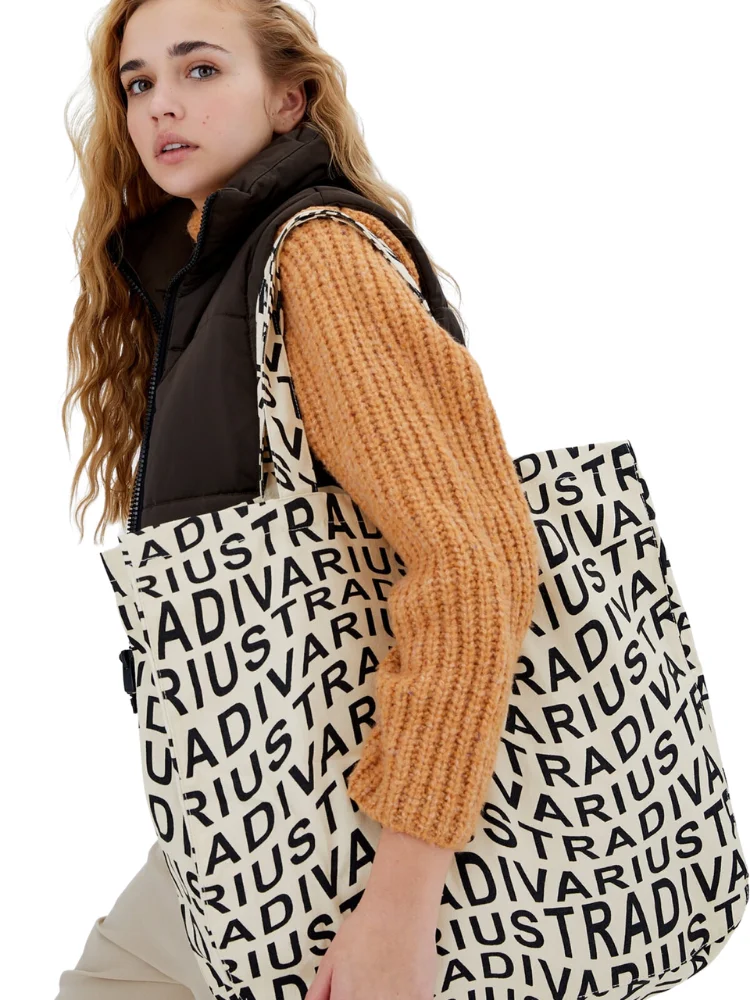 

Женская мягкая сумка-тоут из натуральной кожи, элегантный Простой повседневный стильный саквояж на плечо большой вместимости с надписью и ...