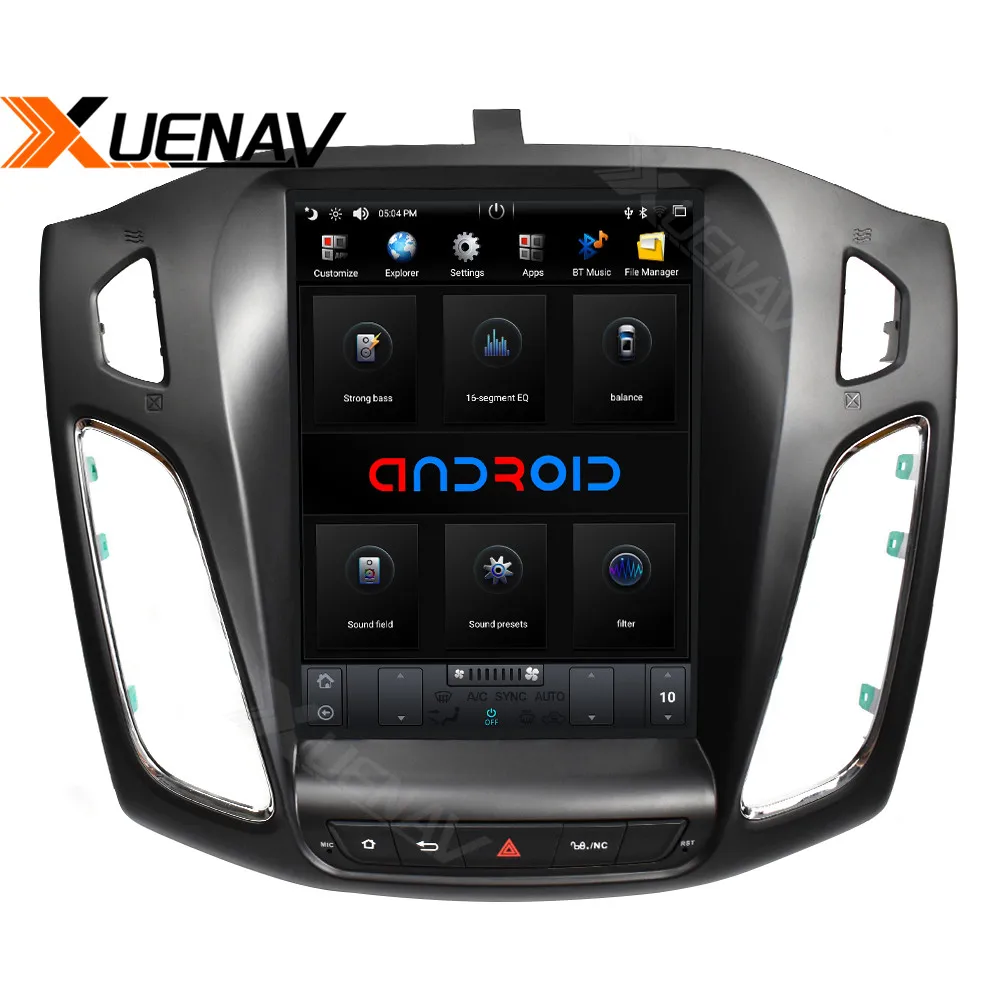 

XUENAV 10.4 Inch Car GPS Navigation For-Ford Focus 2012-2019 2Din Android System PX6 Autoradio DVD GPS Radio Multimedia Player