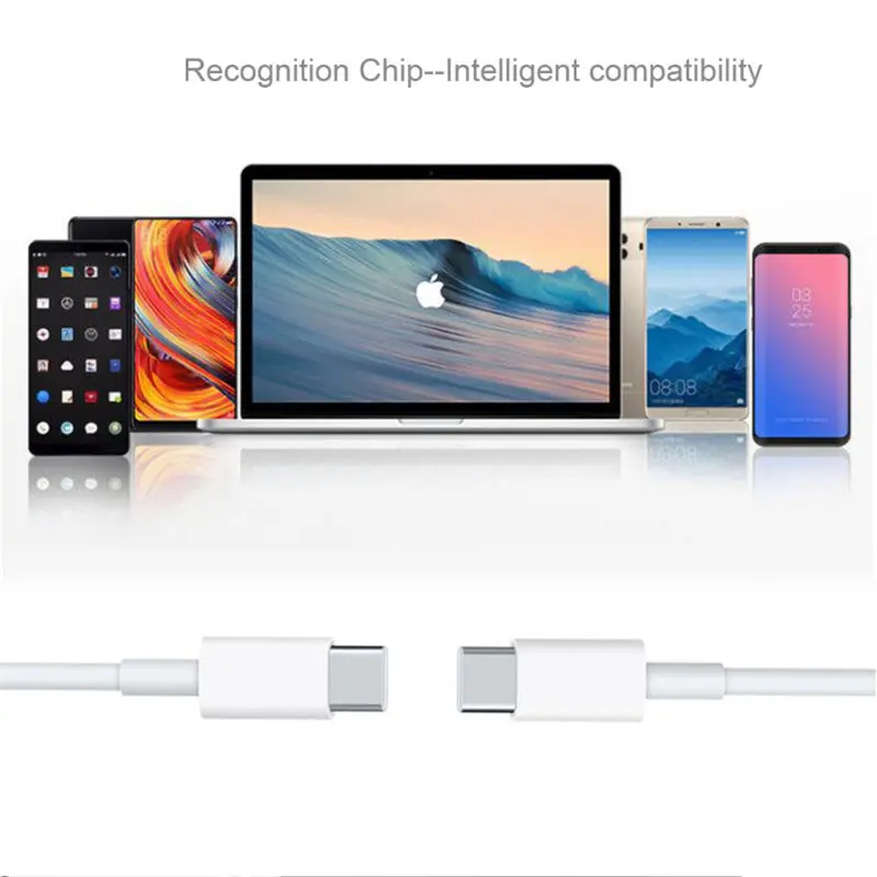 USB C кабель для быстрой зарядки 2 м USB2.0 3A MacBook/Pro/Air iPad Pro и адаптер питания типа 29 Вт 30