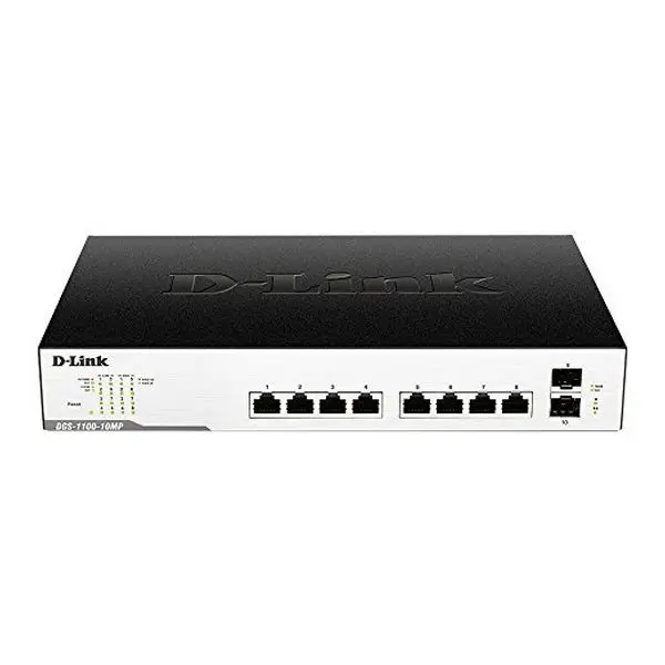 Шкаф переключатель D-Link легко Смарт DGS-1100-10MP 10 пуэр RJ45 20 Гбит/с | Компьютеры и офис