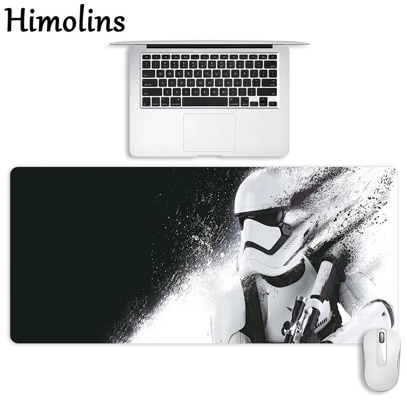 

Коврики для мыши Himolins Звездные войны, 80 см X 30 см, большой игровой коврик для клавиатуры, XL, Настольный коврик, не соответствующий краям, для н...