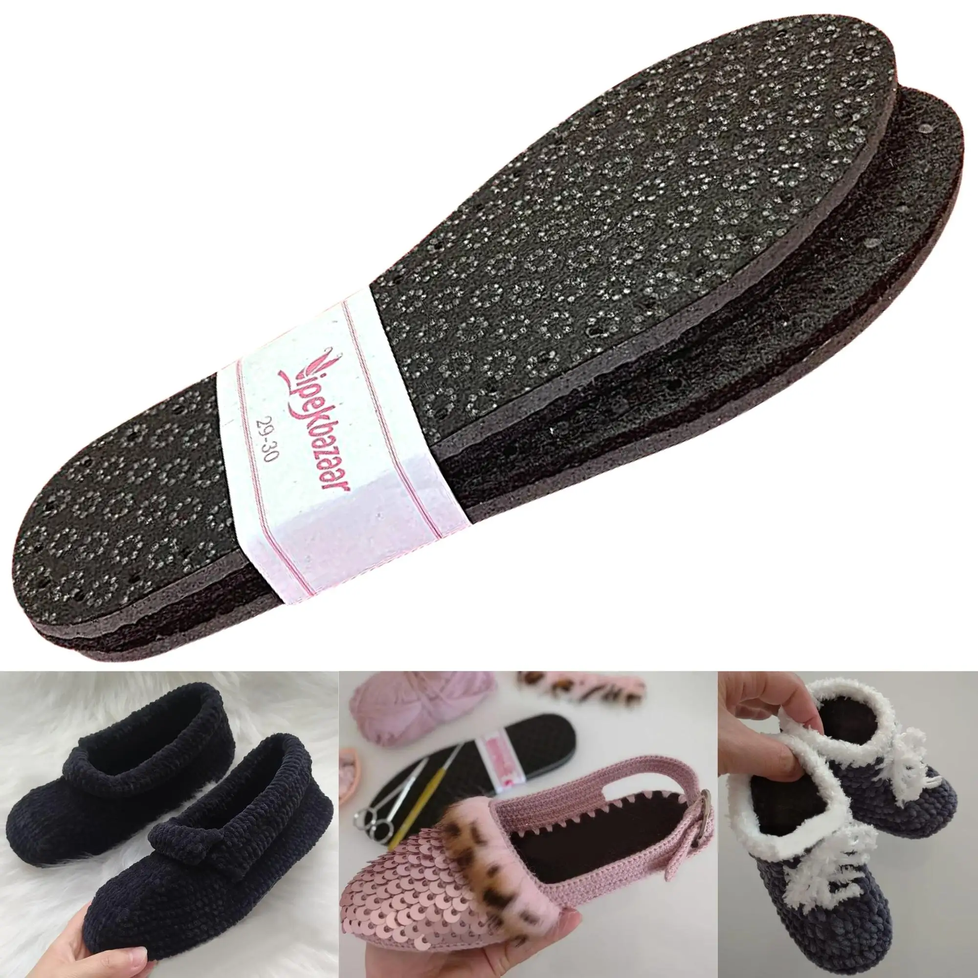 Winter Warm House Shoes Sole Suitable For Kids, Women And Me