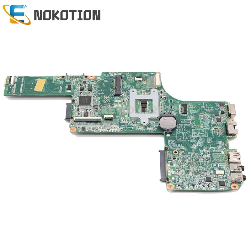 NOKOTION материнская плата для ноутбука TOSHIBA Satellite L730 L735 A000095030 DABU5MB18A0 основная плата HM65 UMA DDR3 полностью протестирована