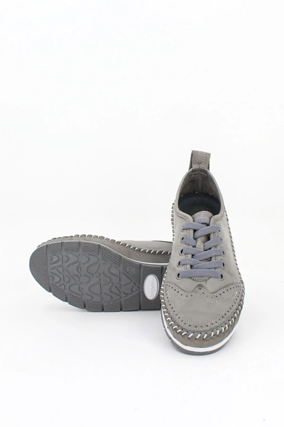 Women Natural 100% Genuine Leather Flat Casual Shoes Brand High Quality Leather Lace-up Solid 5colors Elegant Ladies Flats spring