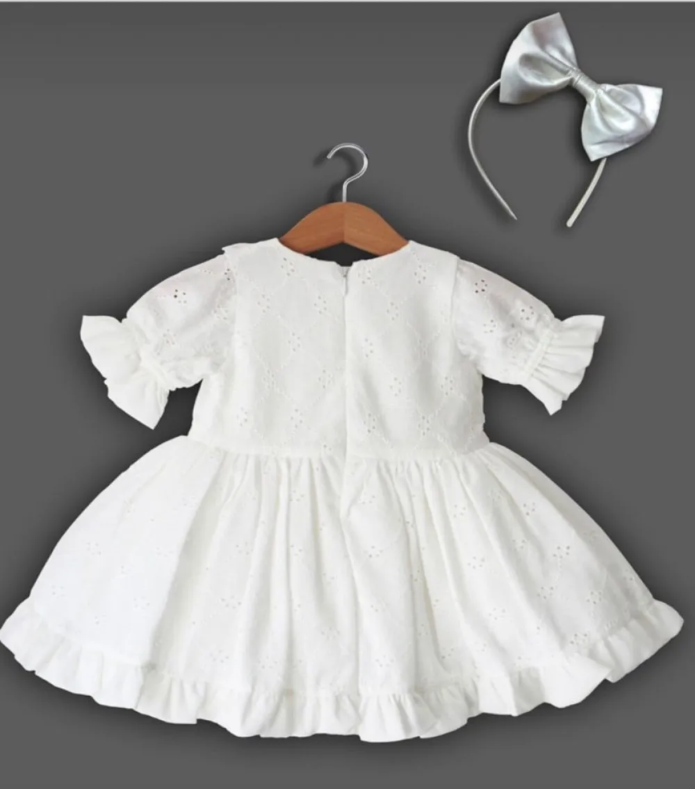 

2021 WHITE ANGEL CUTE BABYGIRL DRESS