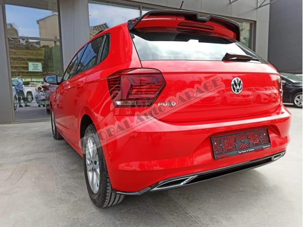 Спойлер Oettinger RS для Volkswagen Polo Mk6 2018 2019 2020 2021 автомобильная антенна крыши на багажник