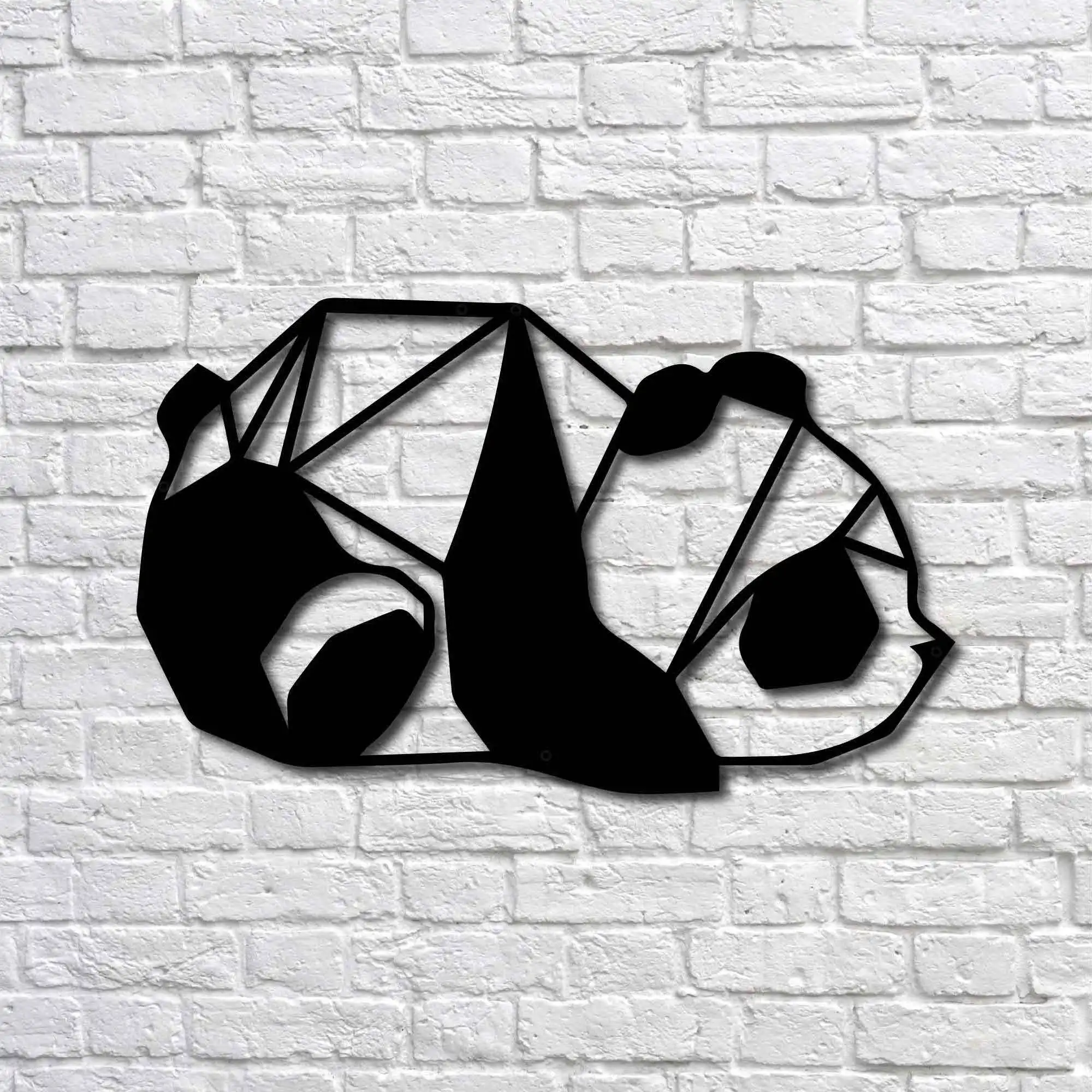 

Metal Decor Baby Panda 44x70 cm Wall Ornament Home Decoration Wall Decor Table
