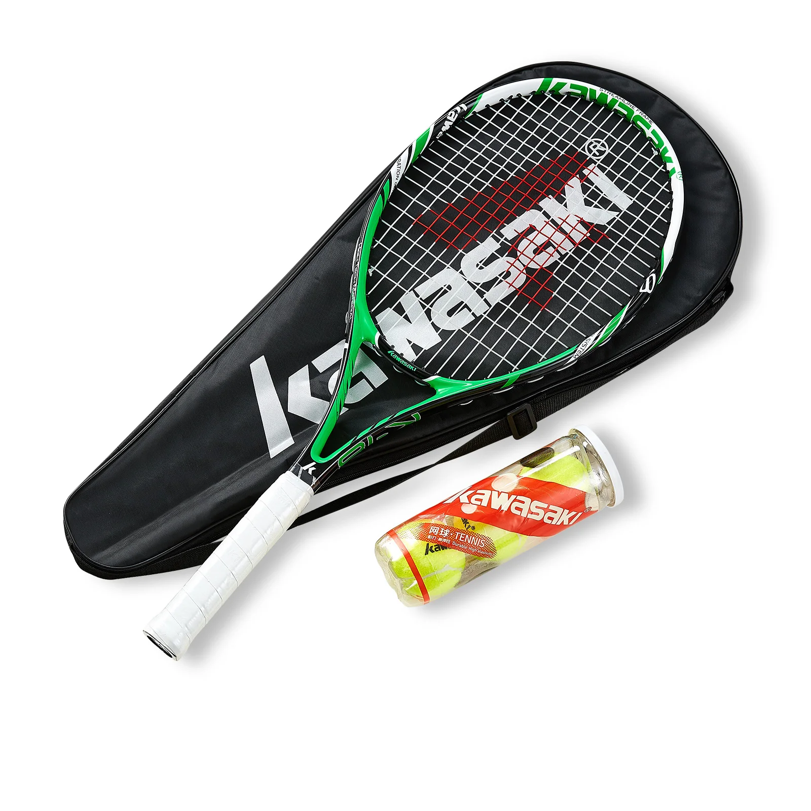 

Original Kawasaki Tennis Rackets Carbon Composite tennis Racket Men Tenis Ultra Light Dampener Raquete De Tennis Raqueta