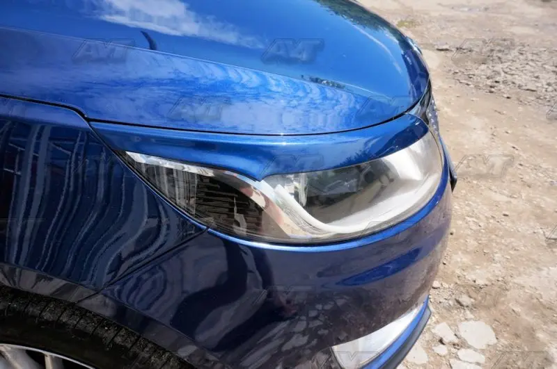 Cilia брови для Kia Rio III 2011 2014 АБС пластик молдинги светильник s дизайн интерьера