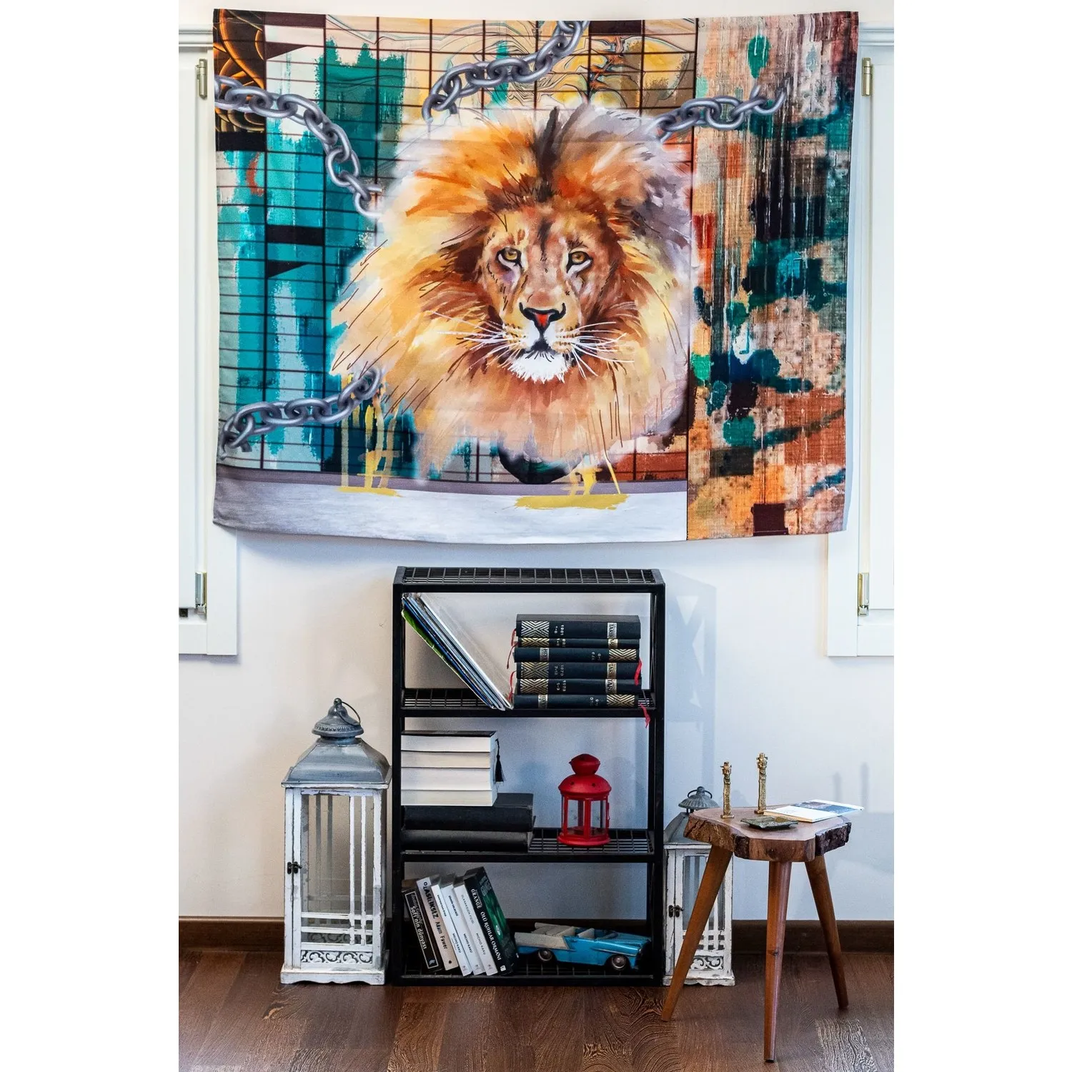 

Home&Bath Wall Covering Strong Lion