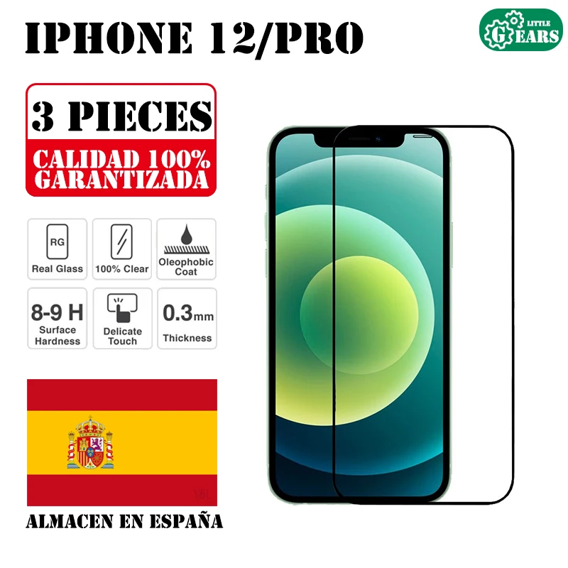 Ультратонкое закаленное стекло для защиты экрана от царапин IPhone 12 / Pro 6 1 дюйма