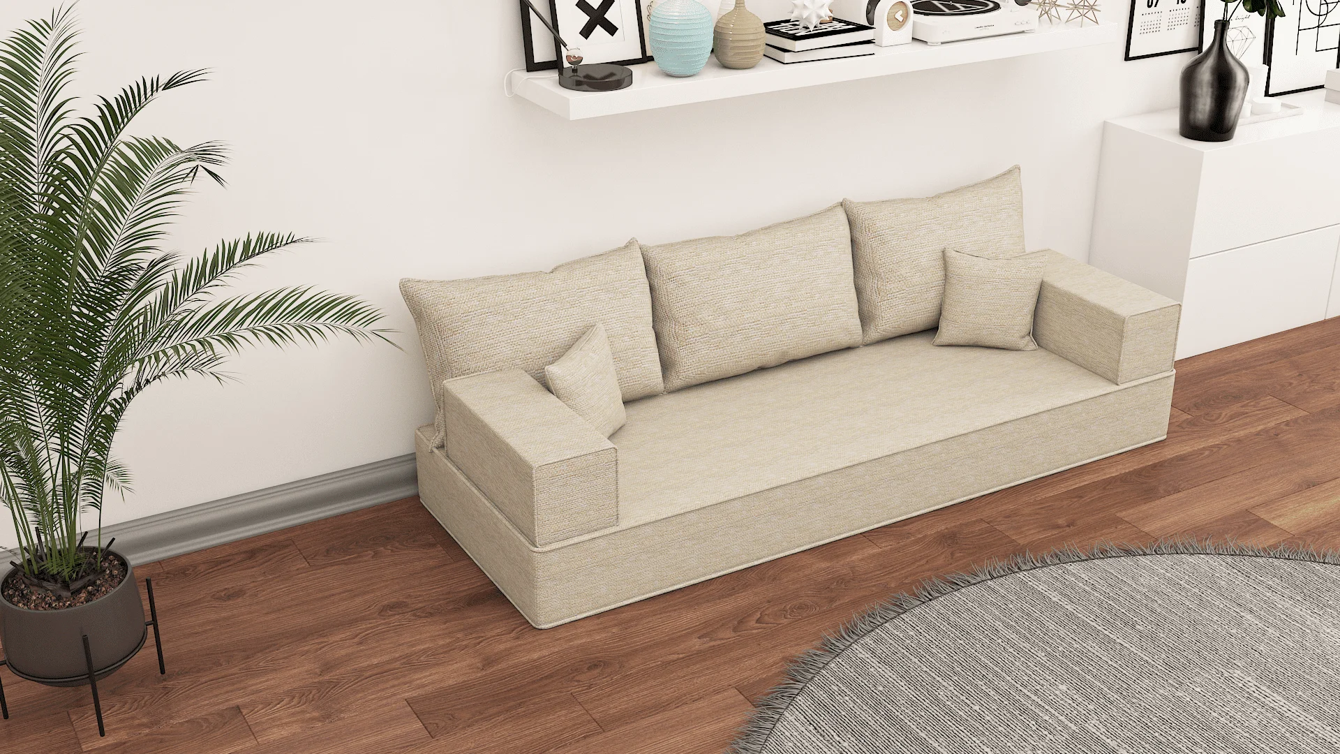 

Linen 8" Color K012 Sofa Set, Mediation Sofa, Floor Cushions, Bench Cushions, Pallet Sofas, Sectional Sofa, Backrest Pillow