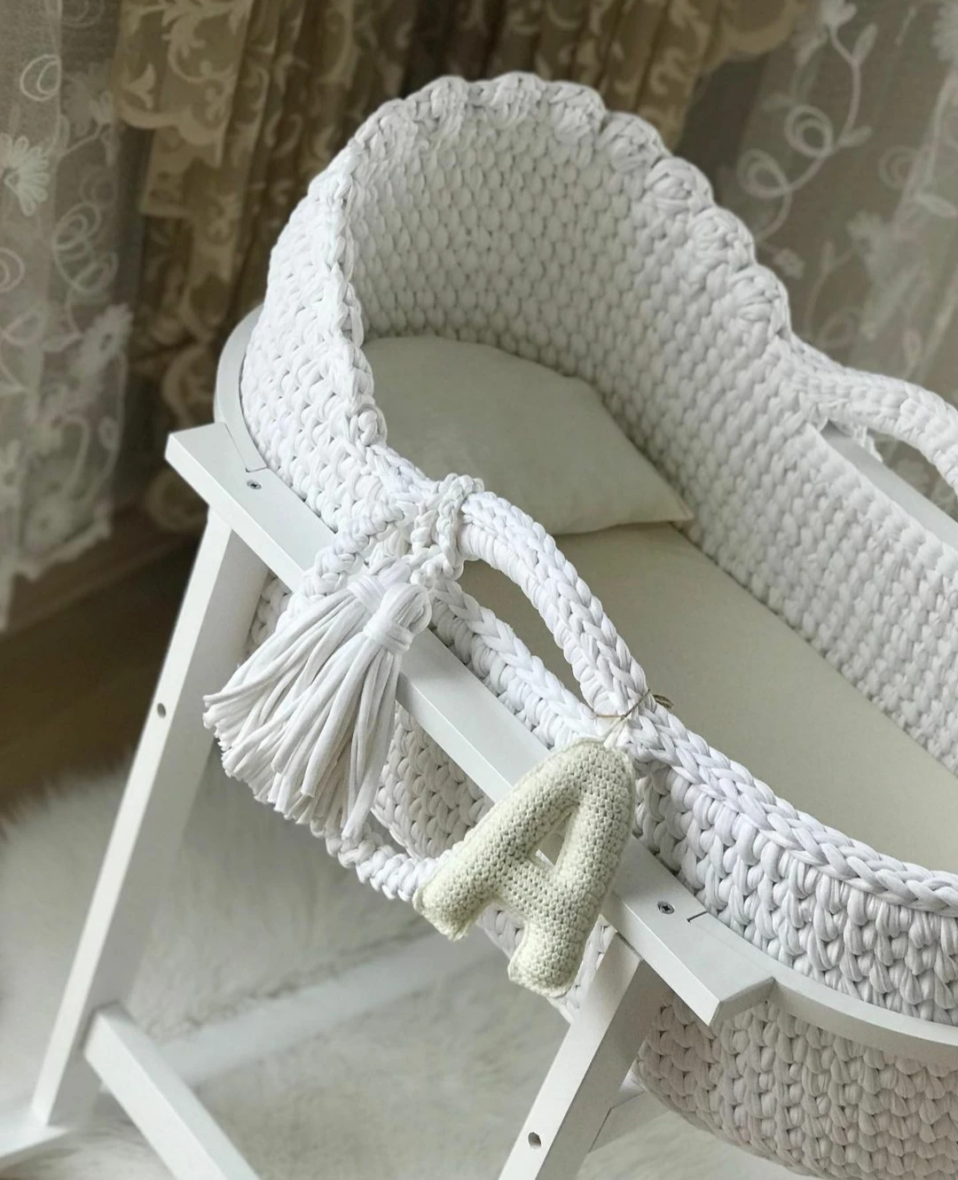 

Knit poufs, rugs, chunky blankets, newborn baby baskets