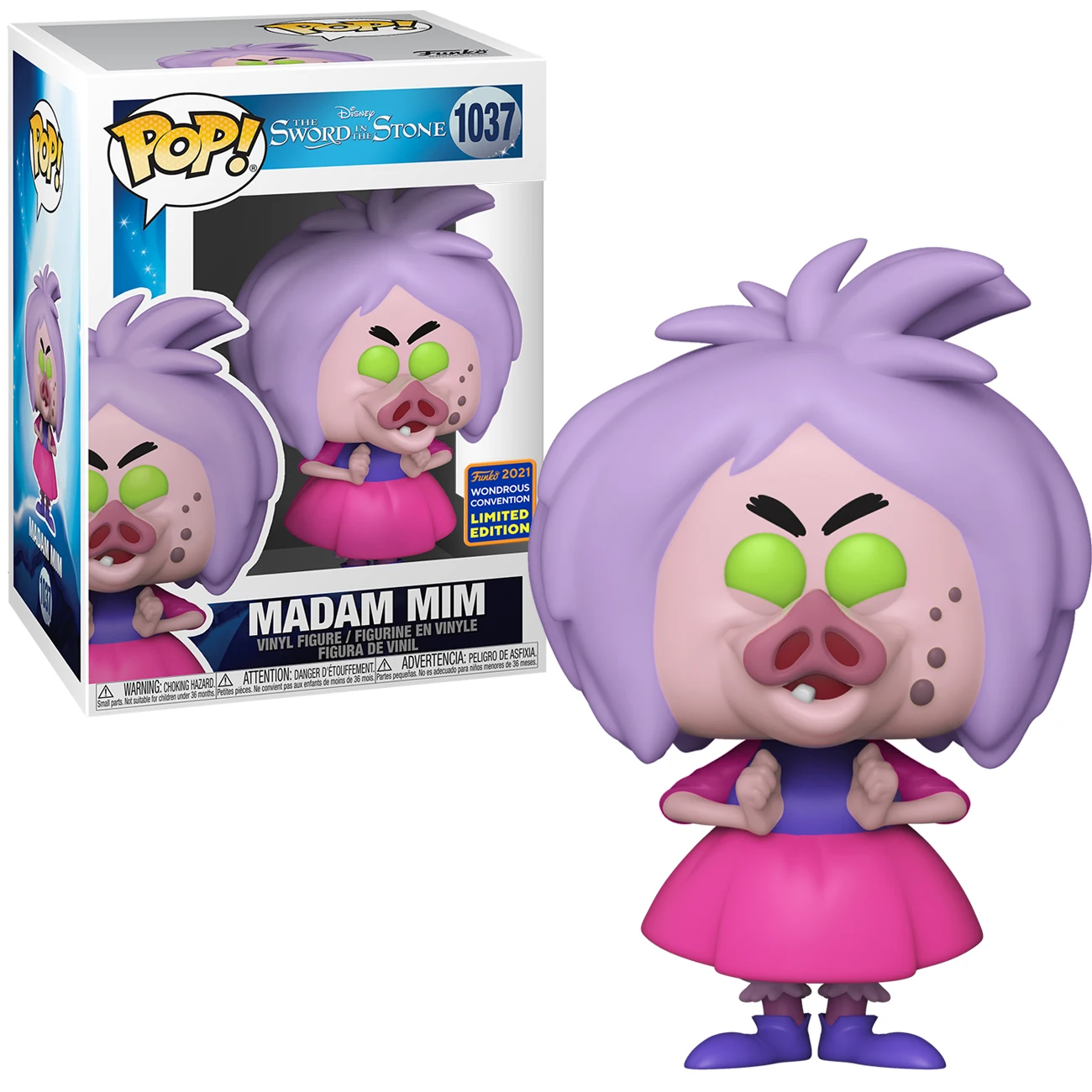 48548 FUNKO POP! Merlin Очаровательная-госпожа Mim - EXC. PLAYMYCENTER/WC21 оригинальные декоративные