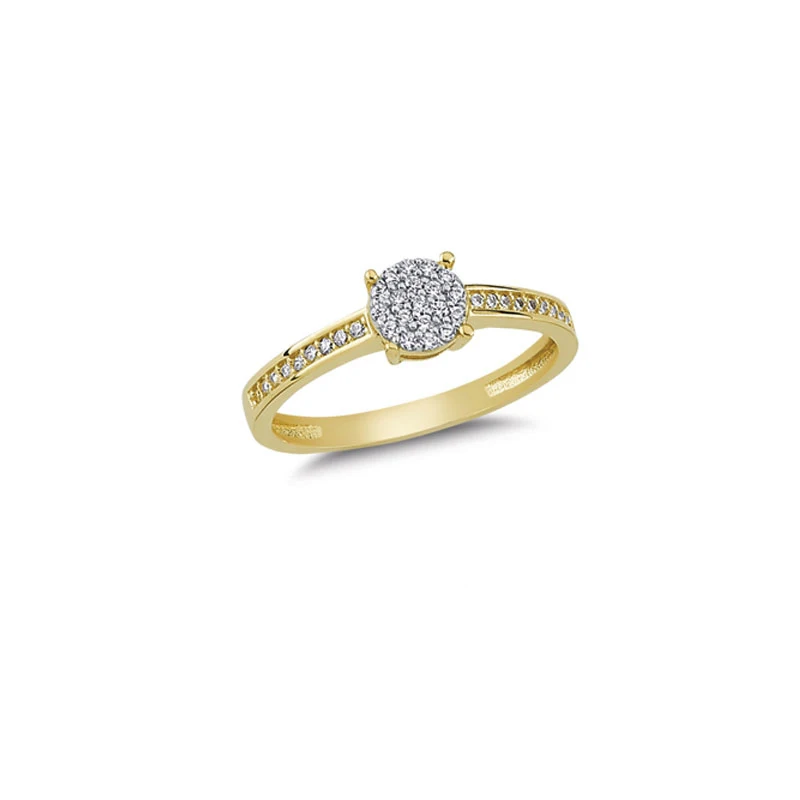 

14K Solid Gold Gracious Ring for Women