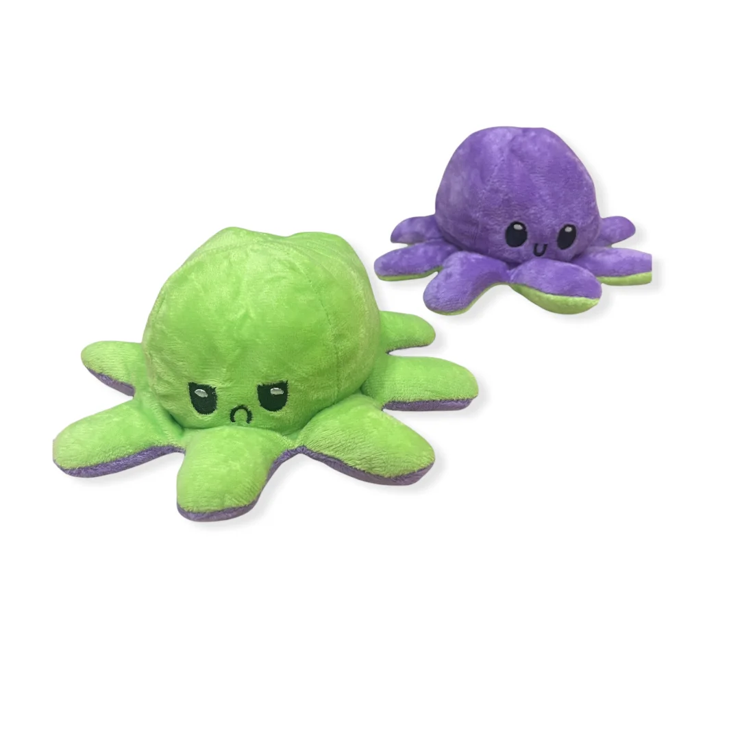 Осьминог мягкая игрушка для детей Игрушка антистресс осьминог изменяющийся 18 см