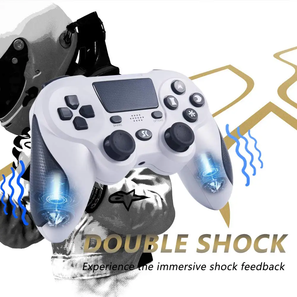 

ISHAKO Gaming PS4 Wireless Controller New Launch Remote Cosole for Playstation 4 Gamepad Joystick Dual Vibration Six-axis Gyro