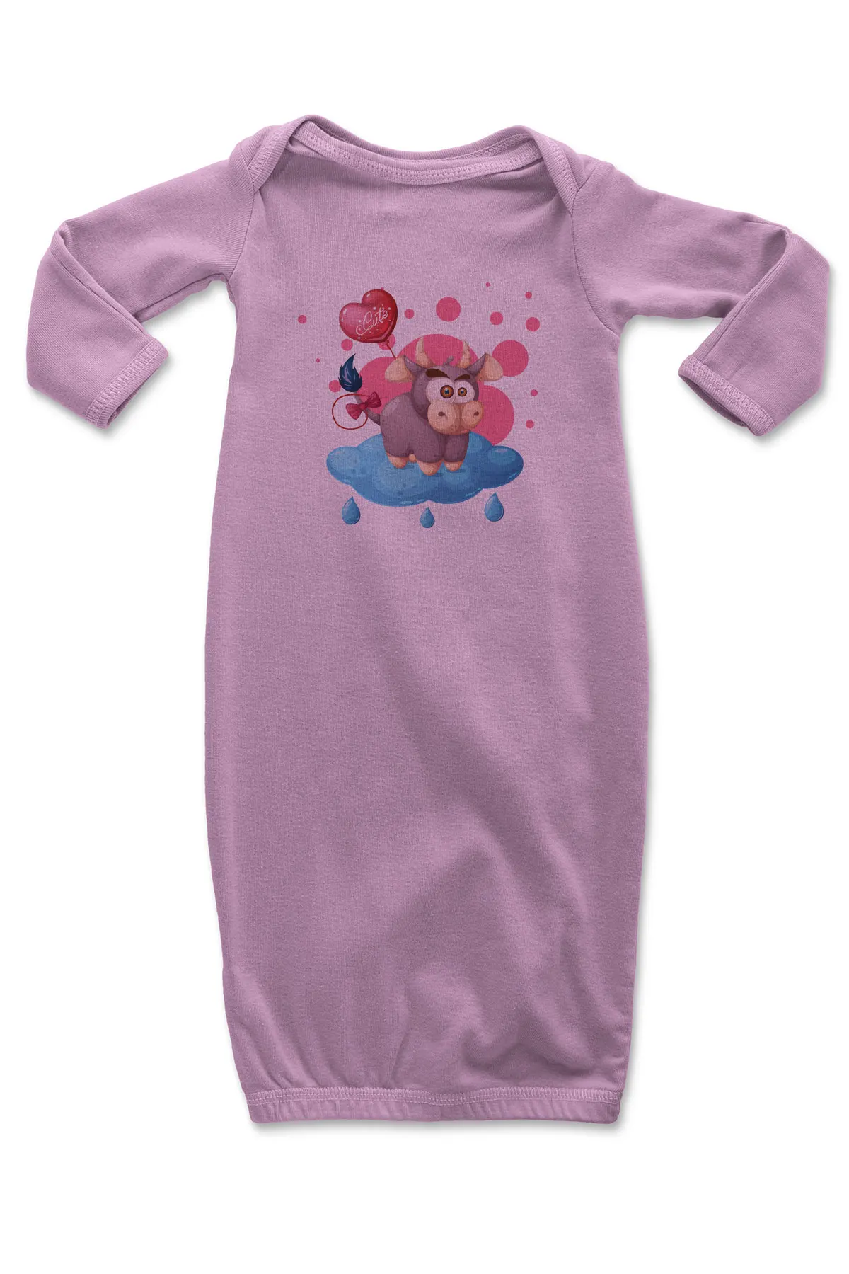 Angemiel Детские облака на сладкой корове девочка спальный мешок розовый|Ромперы| |