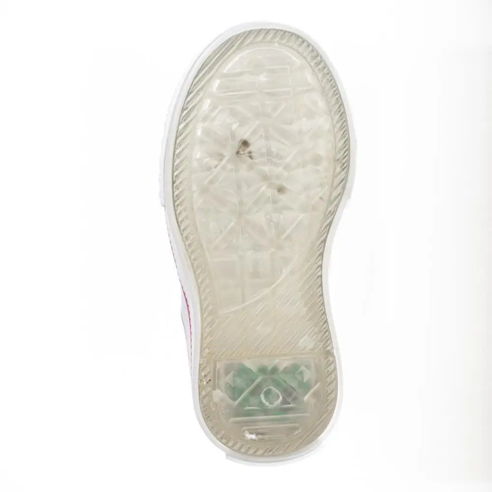 

MyWondry White Linen Illuminated Baby Sneakers