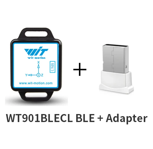 WT901BLECL Adapter WitMotion WT901BLECL BLE 5,0 низкое потребление 3 осевой акселерометр+ гироскоп+ магнитометр MPU9250 для IOS/Android, диапазон 50 метров - Цвет: WT901BLECL Adapter