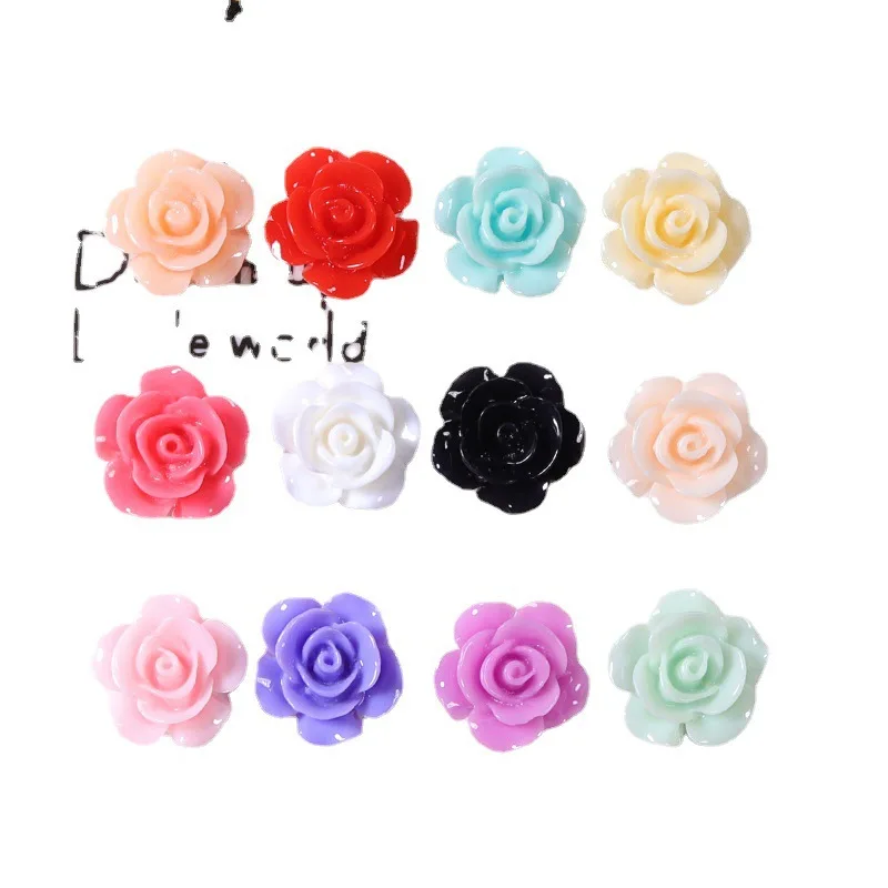 

10PCS/Set New Cartoon Rose Flower Shoe Charms For Croc Jibz Mobile Bags Cup Car DIY Decoration For Women Men Kids Christmas Gift