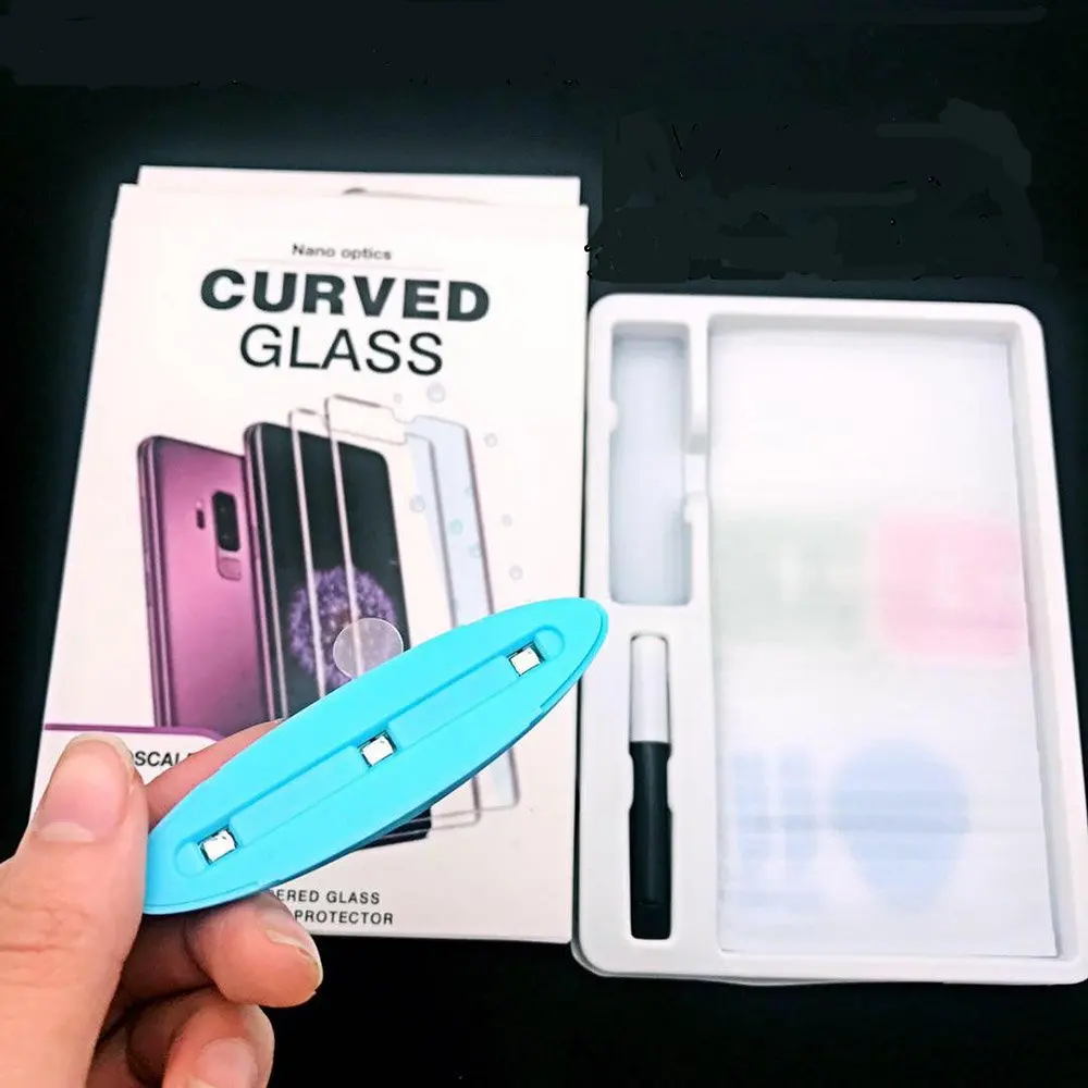 Защитное стекло для Самсунг for S9 + NOTE20 NOTE 8 9 S10 S10E S10+ S21 S20 Plus Ultra FULL SCREEN Protective