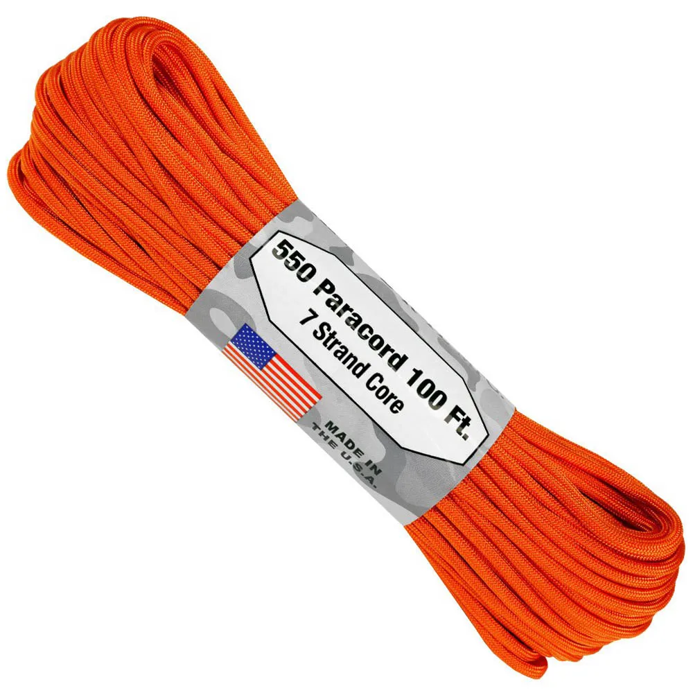 Паракорд 550 Paracord (100 ft) Burnt Orange | Спорт и развлечения
