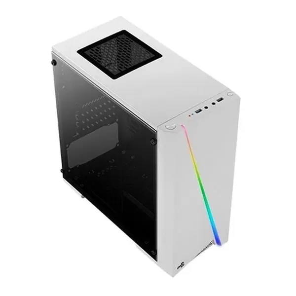 ATX Mini-tower Box Case Aerocool CYLONMINIW RGB светодиодный Белый | Компьютеры и офис