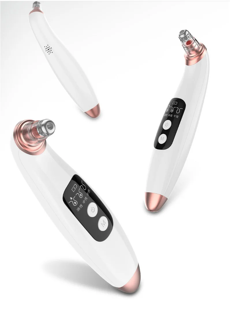 Вакуумный очиститель кожи и пор от черных точек с 6-ю насадками | Красота здоровье