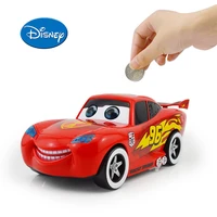 disey anime cartoon creative child coin piggy bank mcqueen toys doll car figure pretend play saving money box kids birthday gift