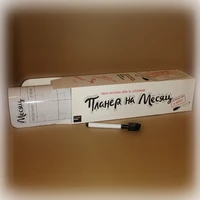 Планер магнитный на месяц (42х29см), с маркером и губкой#5