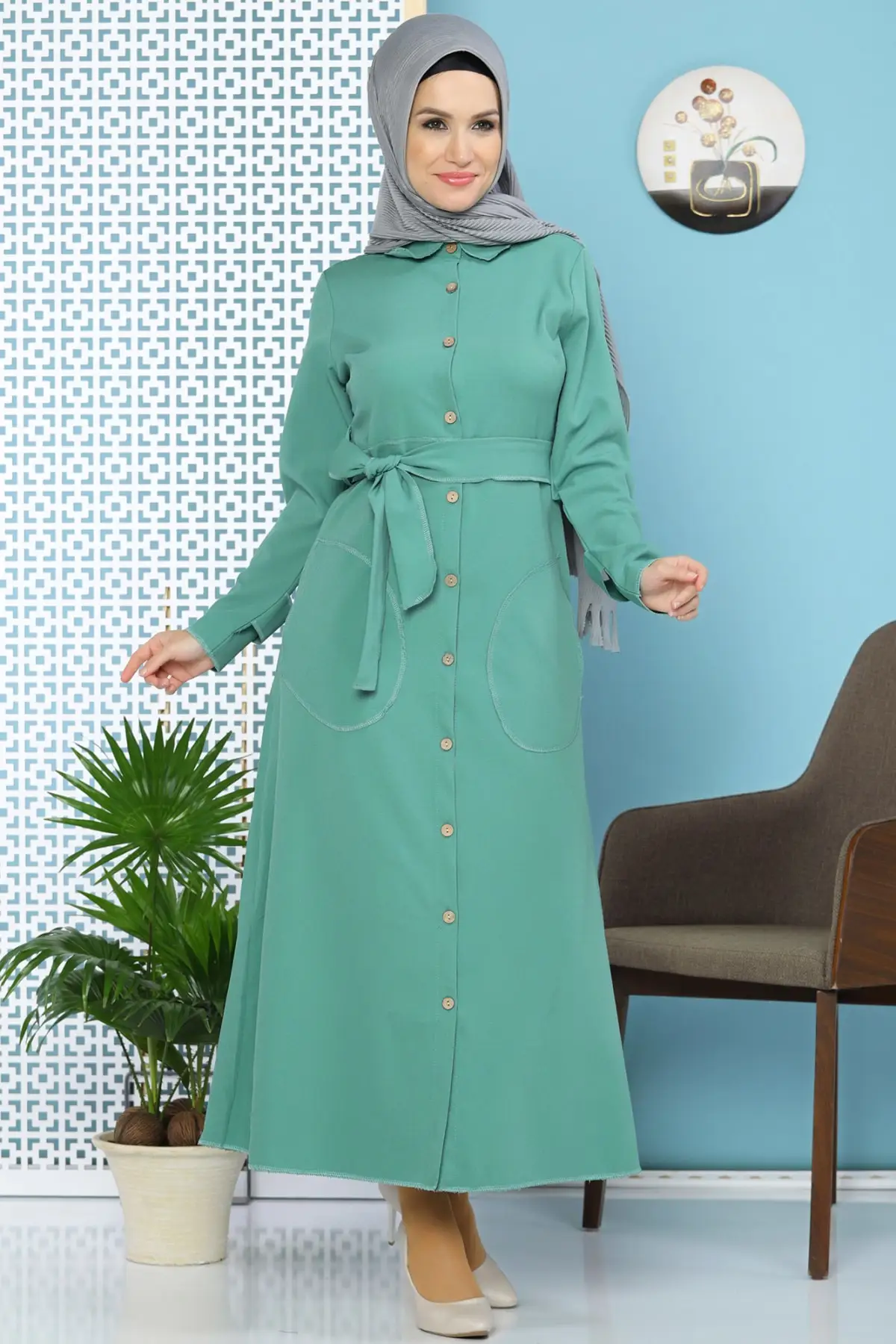 

Kaftan Abaya Muslim hijab headscarf Muslim dress Muslim women dress fashion turkey Abayas 2021