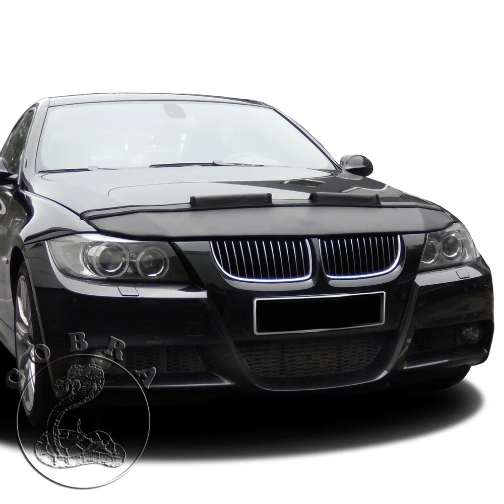 

Передний спойлер для капота Bmw серии 5 2004-2010, Черный Защитный однотонный передний протектор капота, аэродинамические автомобильные аксессуа...